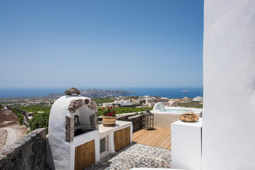 Anemoscope Windmill Villa Pýrgos Rum bild